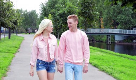 Ich habe mit einem schönen Mädchen einen Pickup ausprobiert und war begeistert