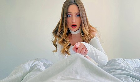 Stiefschwester hilft Bruder dabei, durch Sex den Penis zu entfernen