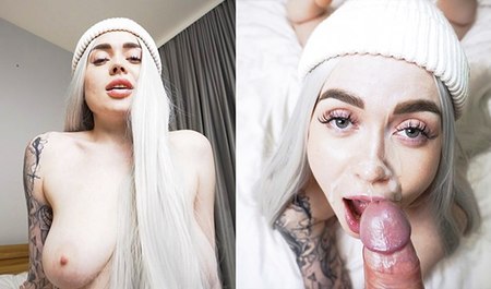 Sonya und Mark demonstrieren ein weiteres Zwischenspiel im Stil hausgemachter Pornos