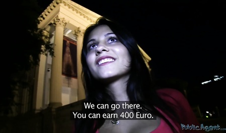 Pickup-Künstler hat für Geld ein Mädchen direkt auf der Straße gefickt