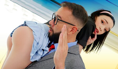 Ich beschloss, einen Nachhilfelehrer zu verführen, um nicht zu lernen...